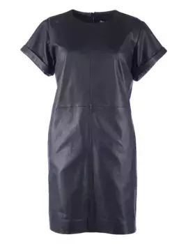 Кожаное платье Maze "42021122", черный