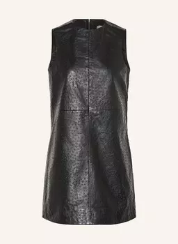 Кожаное платье Remain, черный