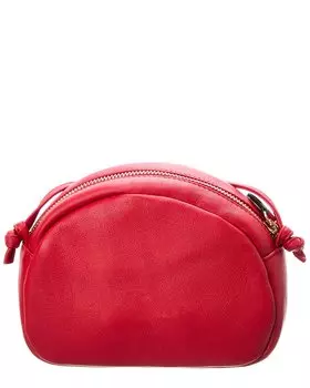 Кожаное плечо через плечо Valentino by Mario Valentino Moony Diamond, красный