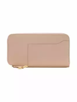 Кожаное портмоне Extra Loro Piana, бежевый