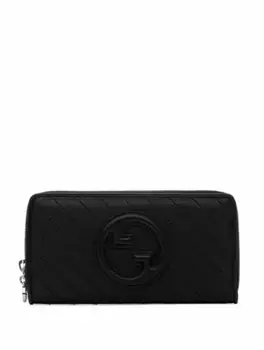 Кожаное портмоне Gucci Blondie Gucci, черный