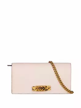 Кожаное портмоне Interlocking G Gucci, белый
