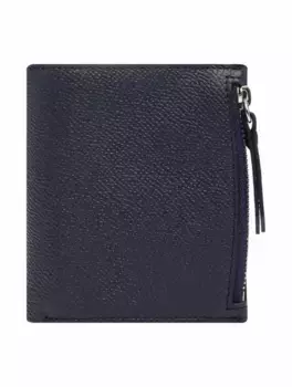 Кожаное портмоне Maison Margiela, тёмно-синий