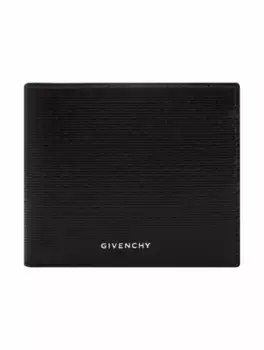 Кожаное портмоне с логотипом Givenchy, черный
