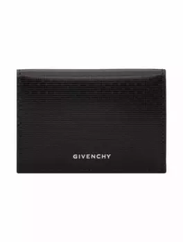Кожаное портмоне с логотипом Givenchy, черный