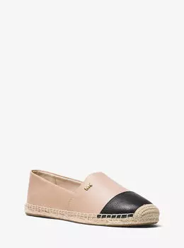 Кожаные эспадрильи без шнуровки Kendrick Michael Kors, черный