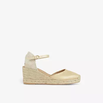 Кожаные эспадрильи marissa на танкетке Lk Bennett, желтый