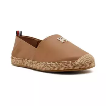 Кожаные эспадрильи Tommy Hilfiger, коричневый