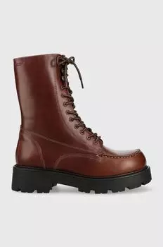Кожаные байкерские ботинки Vagabond Cosmo 2.0 Vagabond Shoemakers, гранат