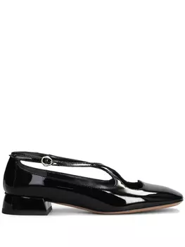 Кожаные балетки A.Bocca, черный