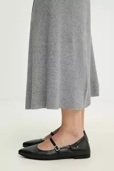 Кожаные балетки Answear.Lab, черный