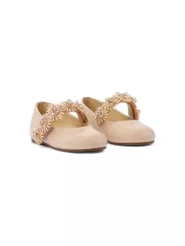 Кожаные балетки BabyWalker, серый