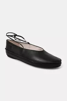 Кожаные балетки BALLERINA MARY JANE STRAP LTH Calvin Klein, черный