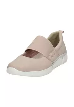 Кожаные балетки BAMA, розовый