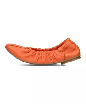 Кожаные балетки Bronx, оранжевый