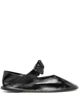 Кожаные балетки Llasada Hereu, черный