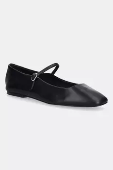Кожаные балетки Maple Steve Madden, черный