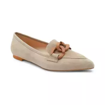 Кожаные балетки Marc Cain, бежевый