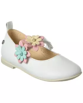 Кожаные балетки Naturino Nigolette, белый