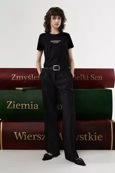 Кожаные балетки NOA Jonak, черный