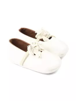 Кожаные балетки Pp, белый