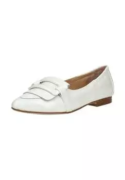 Кожаные балетки Regarde Le Ciel, белый