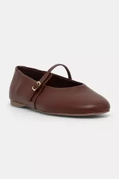Кожаные балетки Rejoice Steve Madden, красный