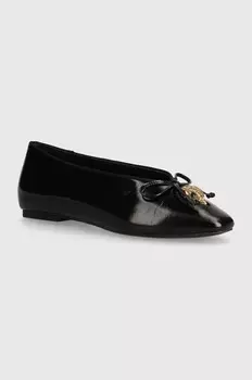 Кожаные балетки Sloane Eagle Ballerina Kurt Geiger London, черный