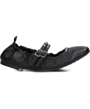 Кожаные балетки Stefano Lauran, черный