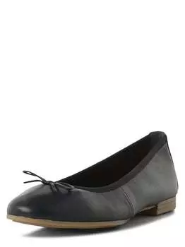 Кожаные балетки Tamaris, синий