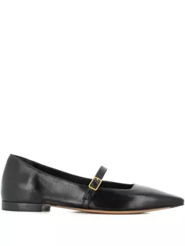 Кожаные балетки Tassinari, черный