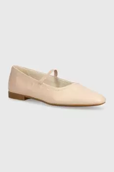 Кожаные балетки Vagabond Shoemakers, розовый
