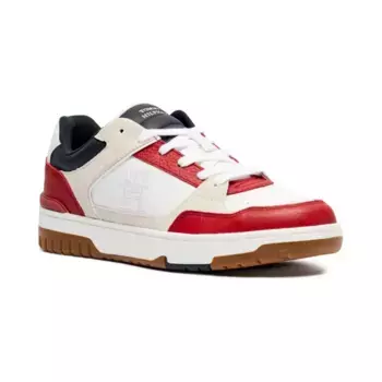 Кожаные баскетбольные кроссовки Tommy Hilfiger, красный