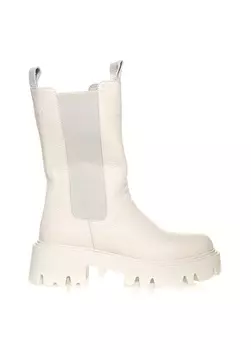 Кожаные бежевые женские ботинки Hammer Jack