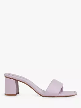 Кожаные босоножки без шнуровки на каблуке Whistles Marie, сиреневый