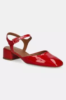 Кожаные босоножки Billi Bi, красный