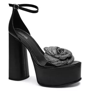 Кожаные босоножки Michael Kors ELODIE, черный