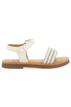 Кожаные босоножки Mireval с декоративными камнями Gioseppo, белый