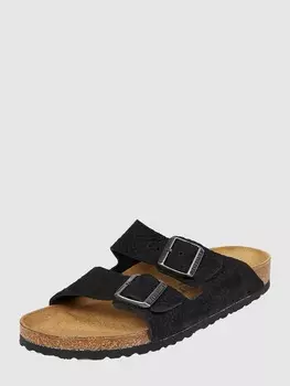 Кожаные босоножки модель "Аризона" Birkenstock, белый