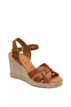 Кожаные босоножки на танкетке 'Glion' Ravel, коричневый