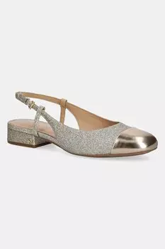 Кожаные босоножки Perla Michael Michael Kors, золотой