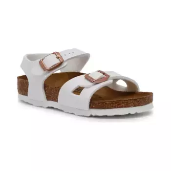 Кожаные босоножки rio детские босоножки с добавлением кожи Birkenstock, розовый