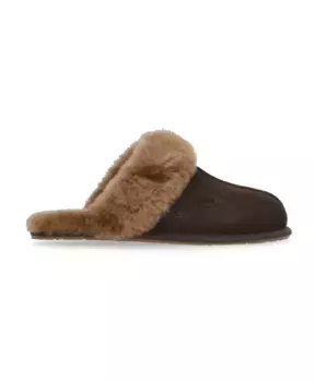 Кожаные босоножки с круглым носком Ugg, коричневый