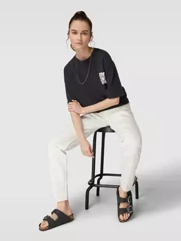 Кожаные босоножки с пряжками модель "ARIZONA" Birkenstock, черный