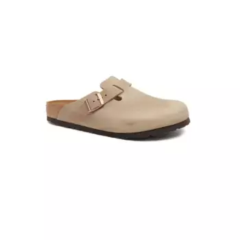 Кожаные бостонские сандалии-мюли Birkenstock, коричневый