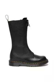 Кожаные ботильоны 1b99 Frnt Zip Dr. Martens, черный