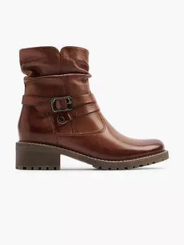 Кожаные ботильоны 5Th Avenue, коричневый