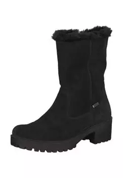 Кожаные ботильоны BAMA, черный