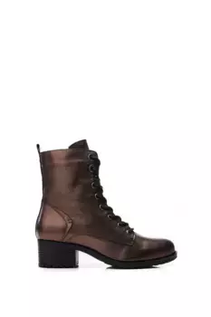 Кожаные ботильоны Bezzie Moda In Pelle, цвет metallic silver