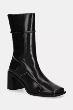 Кожаные ботильоны Billi Bi, черный